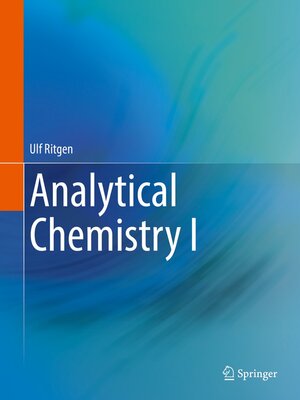 cover image of Analytical Chemistry I